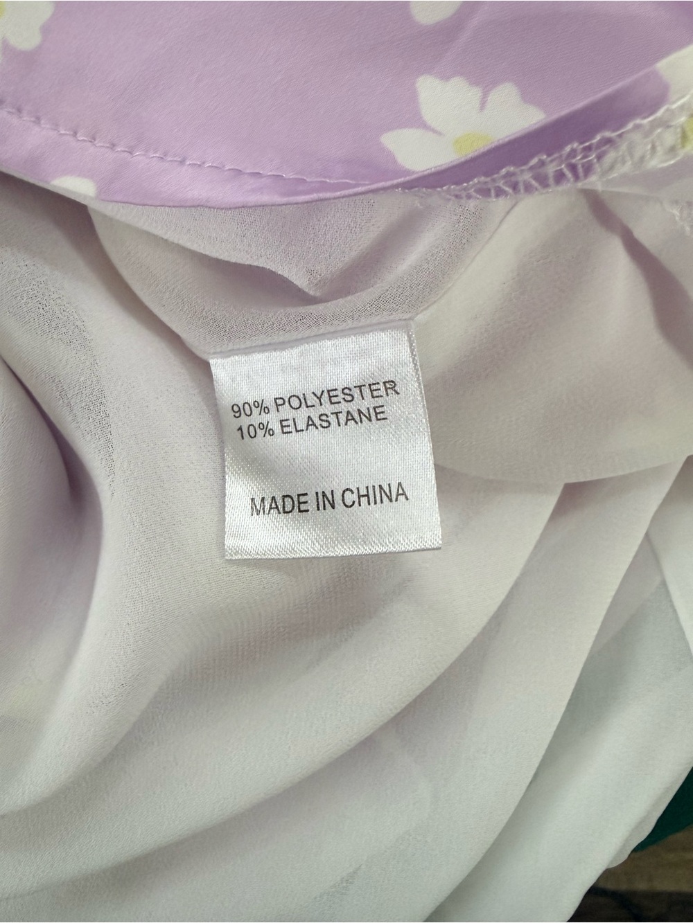 Princess Polly Lilac Daisy Satin Mini Skirt Y2K Cottagecore Size 4 - Picture 9 of 12